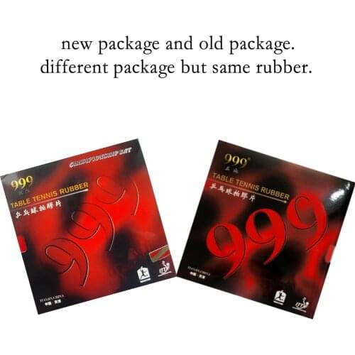Original 2pieces 999 999T pips-in table tennis pingpong rubber with sponge 2.2mm H44-45