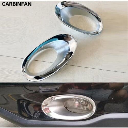 Front Bumper Fog Light Trim Rim Lamp Cover Cap Car Styling Reflective Sticker Kit Accessories Model For Honda CR-V CRV 2010 2011