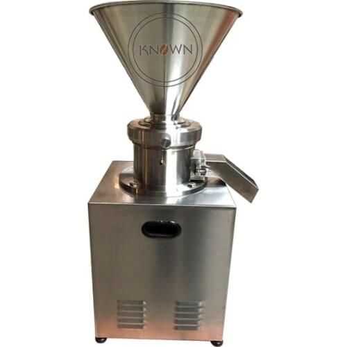 Tomato Sauce Machine Plant wiith Stainless Steel Meterial Horizontal Colloid Mill Peanut Grinder Machine