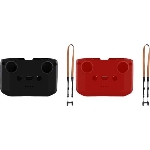 Remote Control Neck Lanyard Length Adjustable Strap with Protective Case Compatible for Mavic Air 2/2S Mini 2 Drone