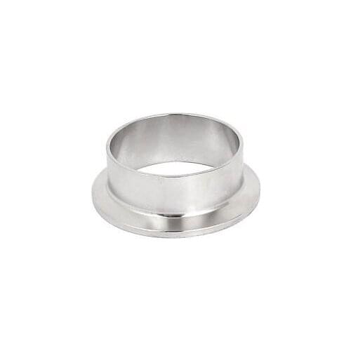 SUS 316 Stainless Steel 51mm OD Sanitary Pipe Weld on Ferrule Fits 2" Tri Clamp