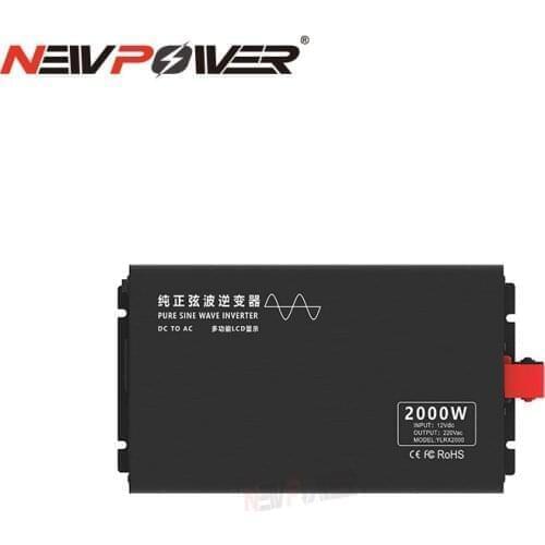 Made in China Reliable CE ROHS 12v 24v 36v 48v 60v 72v 84V dc to 100v 110v 120v 220v 230v 240v ac 2000w power inverter for car