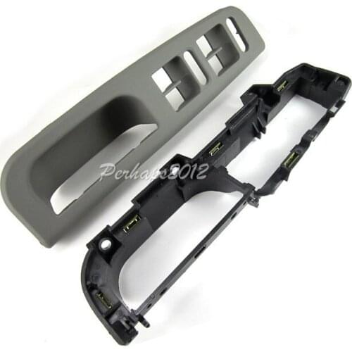 Gray Window Switch Control Panel Trim Bezel 3D1 867 171E 7DE Retaining Bracket Base 1J1 867 179A ForMK4
