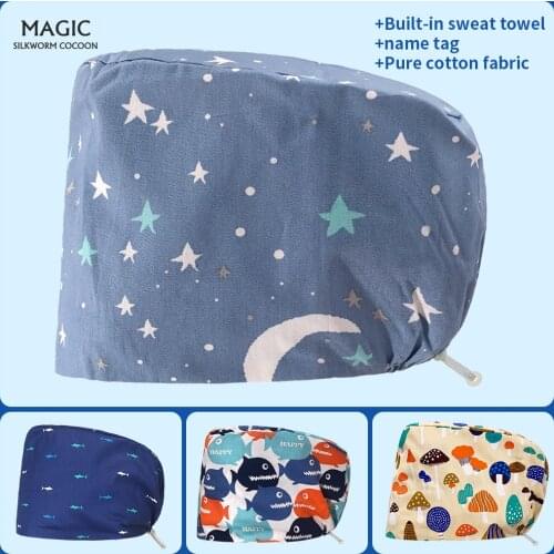 100%Cotton Scrubs Cap Hospital Nursing Caps Medical Accessories Pet Clinic Veterinary Work Hat Chef Working Scrub Hats Women Men