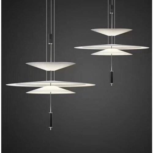 Modern Acrylic LED Pendant Light Shadow Art Deco Spain Dining Room Kitchen Hanging Lamps Light Designer Indoor Lighting Fixtures