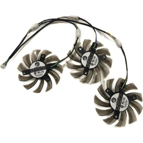 PLD08010S12HH 75MM R9 290 R9 380X Cooler Fan For Gigabyte GTX670 GTX680 GTX760 Ti G1 GTX 770/780Ti Graphics Card Cooling Fan