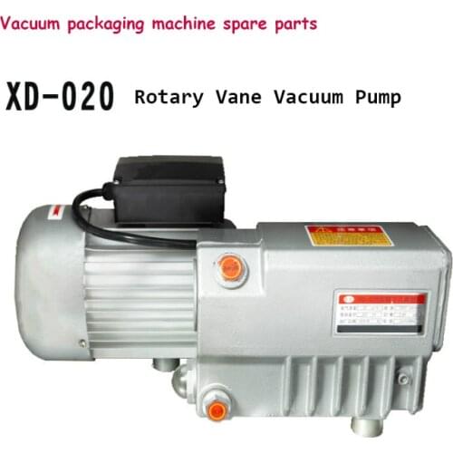 XD-020 Rotary Vane Vacuum Pump for vacuum packaging machine spare parts accessories Three-phase (durable, 20m3 / h) AC380V