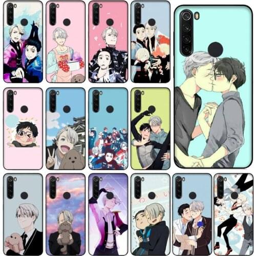 YNDFCNB anime Yuri on Ice Phone Case for Xiaomi Redmi 5 5Plus 6 6A 4X 7 8 Note 5 5A 7 8 8Pro