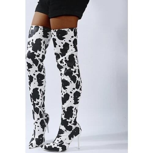 2021new Splicing Riding Boots Fashion Calf Mid-tube Boots Platform Wedges Ethnic Style Short Boots Casual Winter Women Shoes