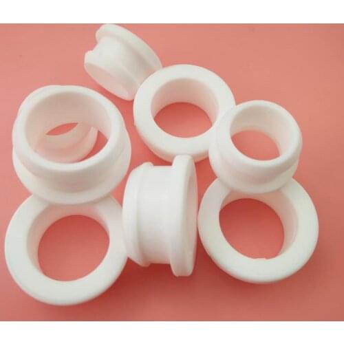 10PCS White Silicone Rubber Snap-on Grommet Plug Bung Cable Wiring Protect Bush 2mm-30mm