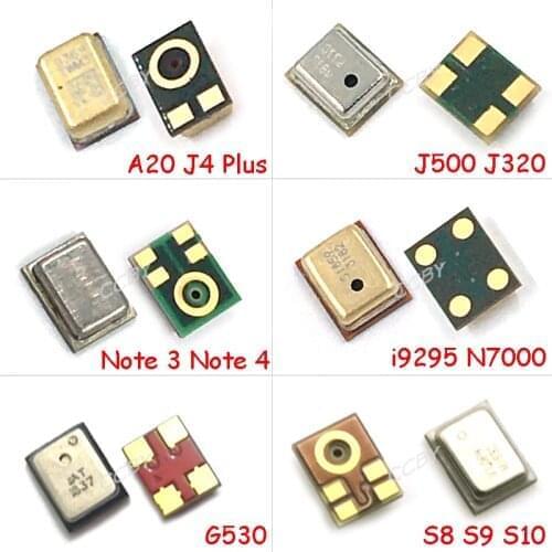 100pcs Original For Samsung Galaxy Note 3 4 J500 J320 A20 J4 J6 A8 A6 S6 S7 S8 S9 G530 i9295 Microphone Inner MIC Speaker Parts