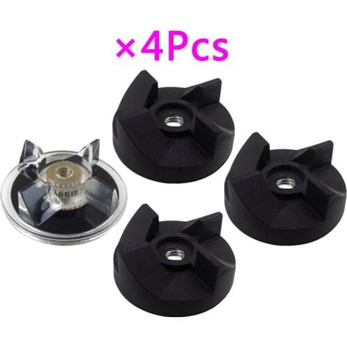 4Pcs Blender Juicer Parts 3Pcs Blade Gear 1Pcs Base Gear Spare Replacement Parts For Magic Bullet 250W MB 1001 MB 1001B MBR-1101