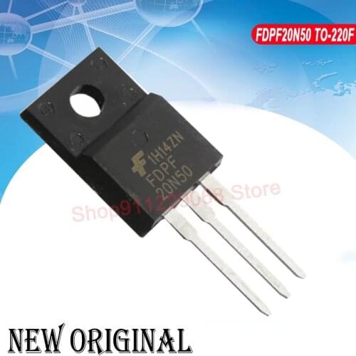5 Pieces) 13NM60N STF13NM60N TO-220F 650V 11A / 60R360P MMF60R360P 600V 11A / RJH60D2 / FDPF20N50 20N50 20A 500V TO-220F