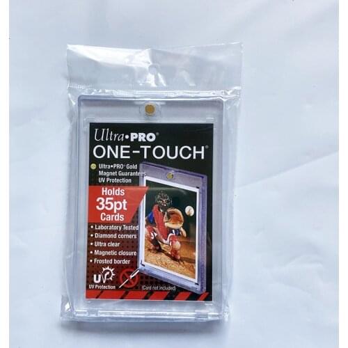 5 Pieces/lot 35PT Original Ultra Pro TW Cards Bricks Football Cards Holder Trading Card Brick Protector