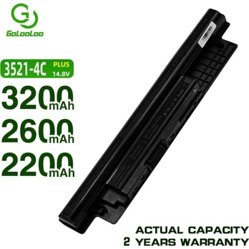 ApexWay Laptop Battery For Dell N121Y 6K73M XCMRD YGMTN For Inspiron 3721 3521 N3521 Series 3531 RP1F7 For Latitude 3440 3540