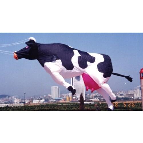 Soft Cow large inflatable animals aire bra pipas de voar trainer kite large kites professional kite nylon ripstop brinquedos
