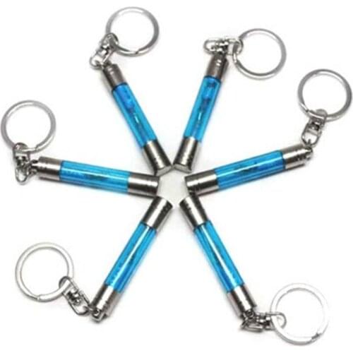 Car Mini Anit Static Keychain Electricity Eliminator Remover Key Chain 2018 New Keyrings Key Holder for Car Accessories