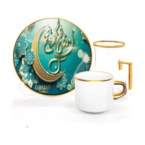 Drop Focus Handled Tea & Coffee Set 18 pieces Crescent