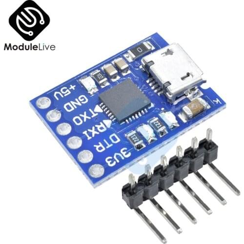 CJMCU CP2102 MICRO USB to UART TTL Module 6Pin Serial Converter UART STC Replace FT232 NEW for Arduino Pro Mini ATMEGA328P