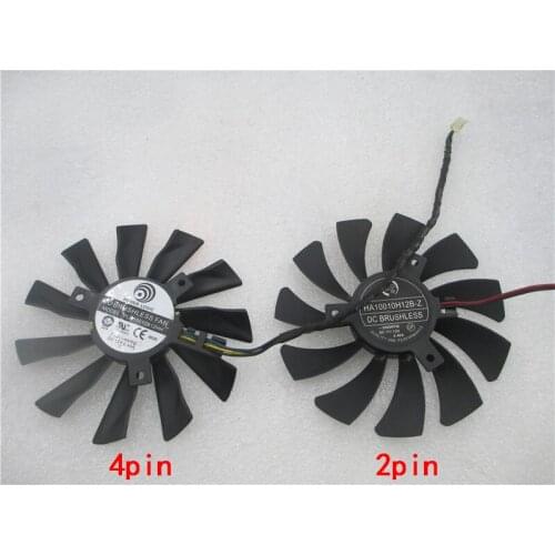 HA10010H12B-Z 12V 95mm 40*40*40mm 2Wire 2Pin For MSI 750TI GTX750TI Graphics Card Cooling Fan PLB10010B12HH
