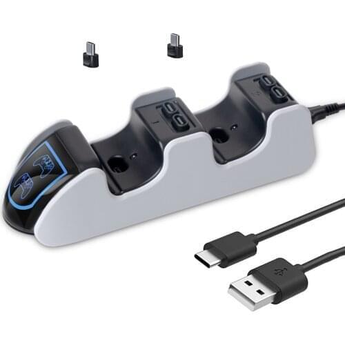 Game Controller Charging Base Gamepad Charger For PS5 Fast Charging Station Wireless Controller Charger Handle Charging Stand
