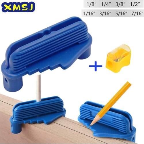 Center line Gauge Finder Center Scriber Carpenter Woodworking Tools Marking Centerline Gauge Wooden Mark Marker Locator Scribe