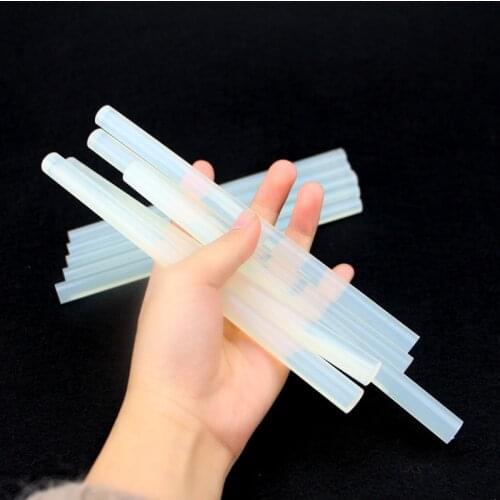 Free shipping(10PCS/Lot) Non-Toxic 11mm X190mm Adhesive Craft Sticks Hot Melt Glue Sticks Translucent Black