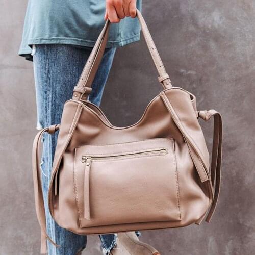 Casual Large Capacity Tote Bags for Women Shoulder Bag Designer Soft Leather Womens Bag Brands Handbag and Purses Female Purse