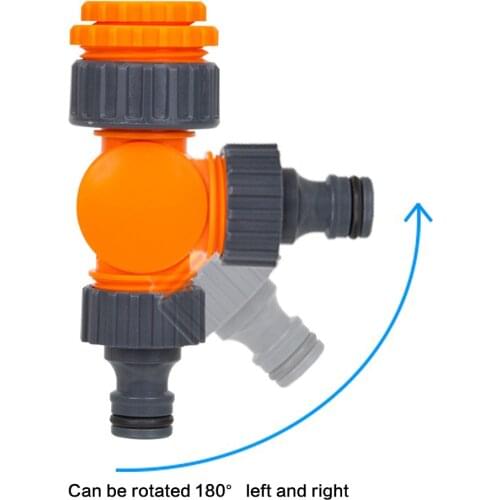 1/2 inch 3/4 inch Quick Connector Rotatable Water Tap Splitter Irrigation Agriculture Quick Water Connector Water Control Valve