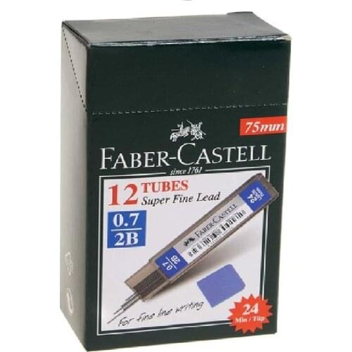 Faber-Castell 12 Tubes Super fine Leads