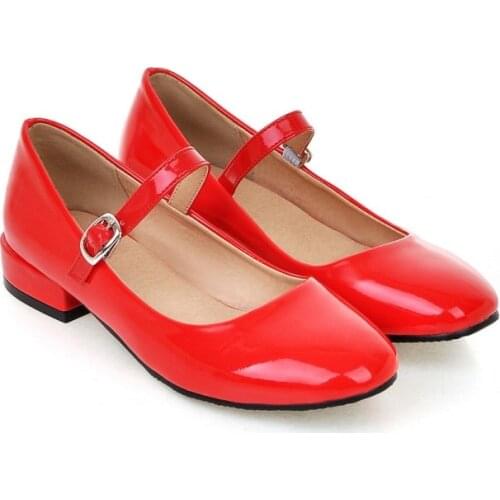 Women casual flat shoes quality fashion lady sexy round toe spring autumn big size footwear hot sale EUR size 32-43 740-1