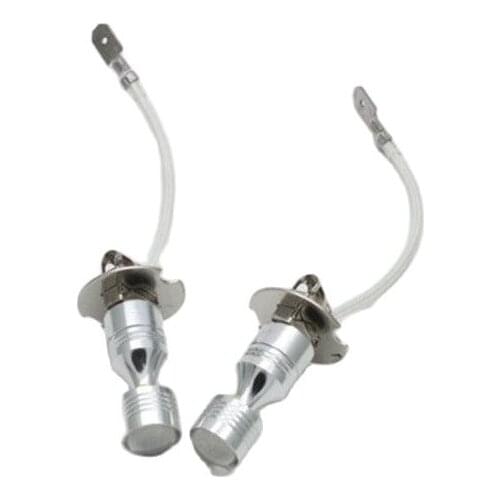 2pcs Super Bright Car Foglights LED CREE XBD chips H3 / H1 / H27 880 881 194 W5W Bulb Auto Front Bulb Fog lamps 6000K