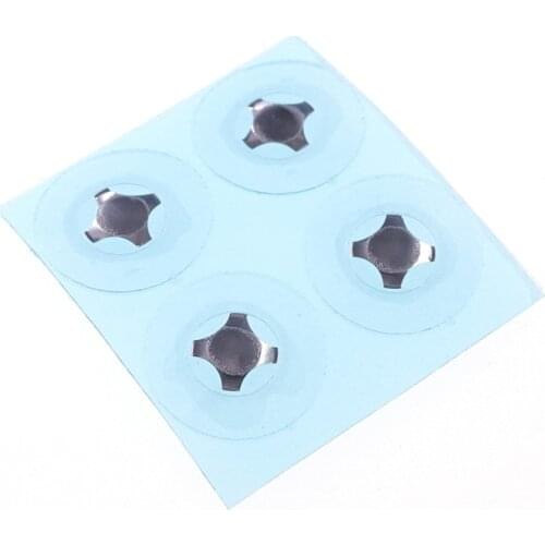 40pcs Dustproof One key metal dome array 7.0mm Cross Shape snap dome Rohs New OEM order welcome