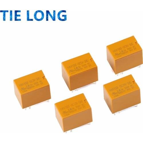 5PCS relay HK4100F-DC12V-SHG HK4100F-DC5V-SHG 6 pin 3A 3V / 5V / 9V / 12V / 24V HK4100F-DC24V-SHG HK4100F-DC3V-SHG