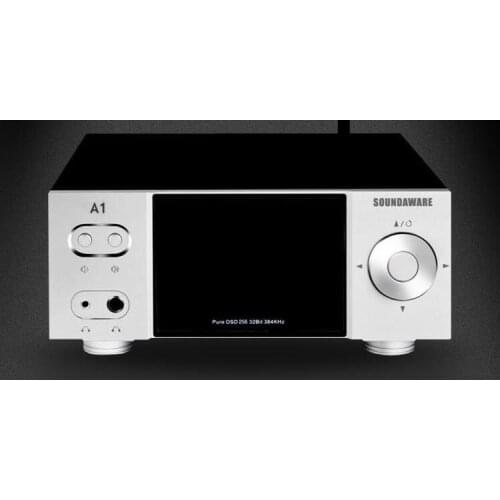 A1 Desktop Network Player with Remote Control Digital Turntable Decoding Amplifier Roon Ready Supported