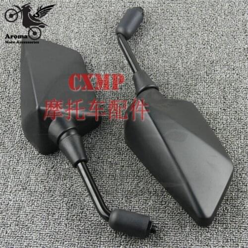 Brand original mirror scooter parts black motorbike side mirror for Kawasaki Z125 Z250 Z750 ER6N motorcycle rearview mirror moto