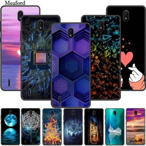For Nokia C01 Plus Case Luxury Silicone TPU Soft Cover Phone Case for Nokia TA-1383 C01+ Shockproof Cute TPU Bumper Fundas Coque