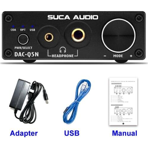 ES9018K2M Optical USB DAC 192kHz/24Bit Digital to Analog Converter NE5532 OPA2134 with Headphone Amplifier DAC Audio Decoder