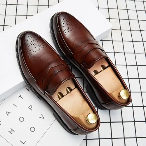 Love Myun Penny Loafers For Men