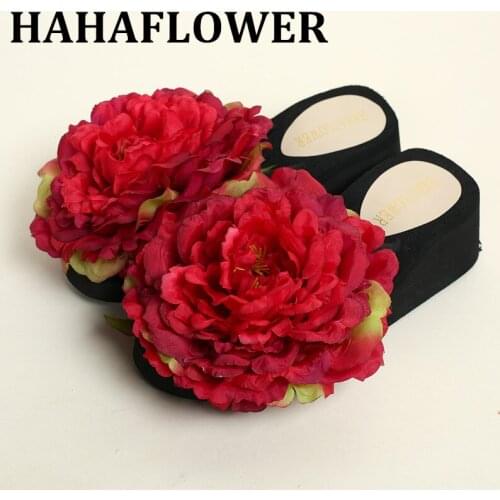 HAHAFLOWER Spring and summer Home slippers bathroom slippers cute Flip Flop ladies slippers FREE SHIPPING