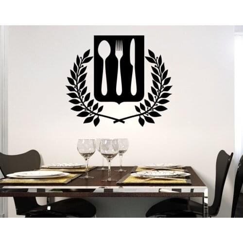 Peaceful Wall Decal For Kitchen Restaurant Room Wall Decor Home Dining Hall Murals Wall Art Vinyl Stickers Muursticker S-155