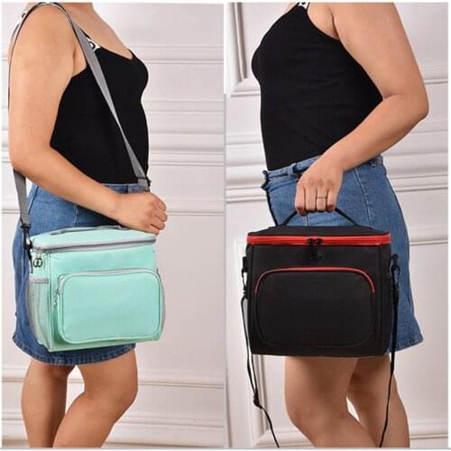 Portable Picnic Bag Thermos Lunch Bag Refrigerator For Food Fridge Cooler Box Insulated Bag Storage Carrying Camping Case