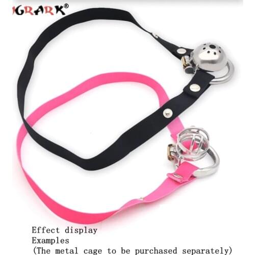 Underwear Male Chastity Cock Cage Device Elastic Band Accessories Auxiliary Belt Adjustable Rope Penis Rings Sex Toys for Men