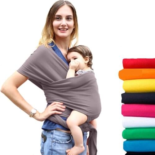 Baby Carrier Sling For Newborns Soft Infant Wrap Breathable Wrap Hipseat Breastfeed Birth Comfortable Nursing Cover