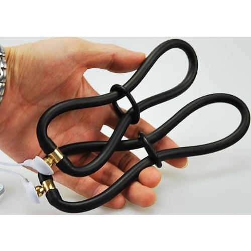 Electro Shock Vaginal Physical Therapy Ring Adult Toys For Women Electrical Shock E-stimulation Vaginal Anal Massage Sex Product