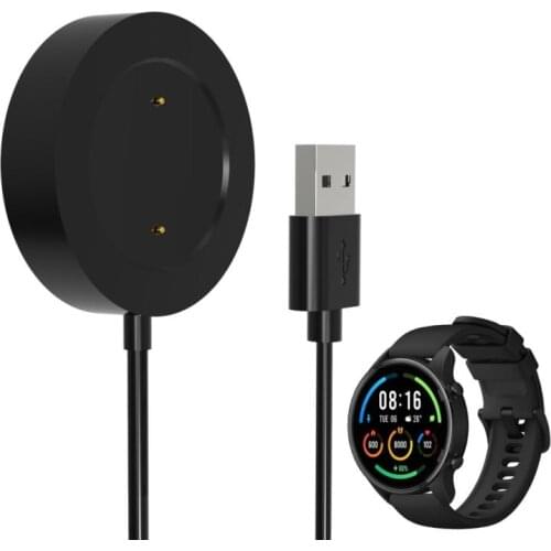 Smartwatch Charger For Xiaomi Mi Watch Color Sports Smartwatch Magnetic USB Charging Cable Dock Adapter 1M Charging Cord Wire