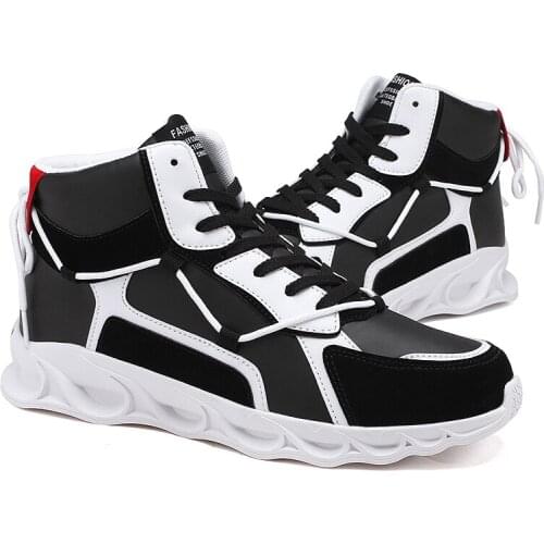 Vogue Nice Men Casual Shoes for Man Sneakers Durable Outsole Trainer Fashion Sport Running Shoes High-top shoes platform shoes
