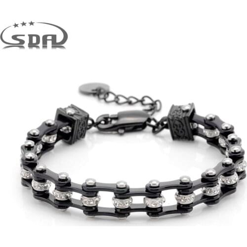 SDA Engrave Name Adjustable Women Bracelet 16~22CM Crystal Cute Female Statement Jewelry