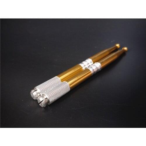 100pcs Professional Manual Tattoo Permanent Makeup Eyebrow Pen Manual Tattoo Pen Microblading Pen Eyebrow Tattoo Tools