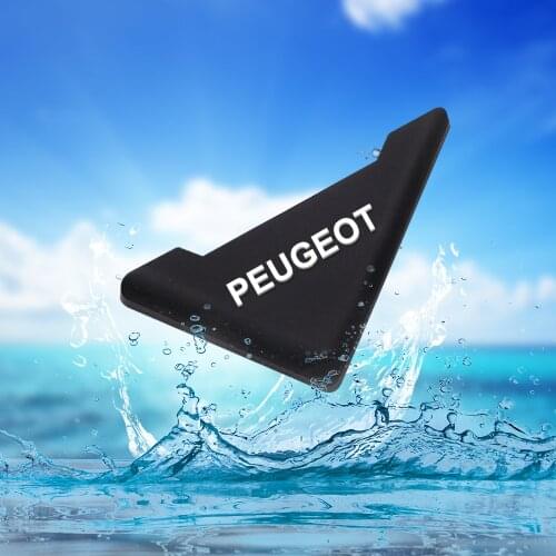 2PCS Silicone Car Door Corner Cover Bumper Anti-Scratch Protection Stickers For PEUGEOT 107 108 206 207 308 307 407 508 2008 RCZ